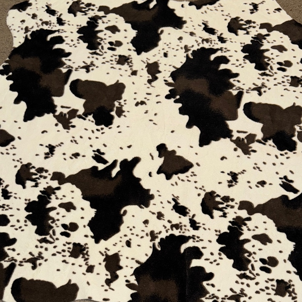 Cow Print Rug